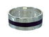 Sugilite Authentic Sterling Silver Ring Size 6-1/2 RX63634